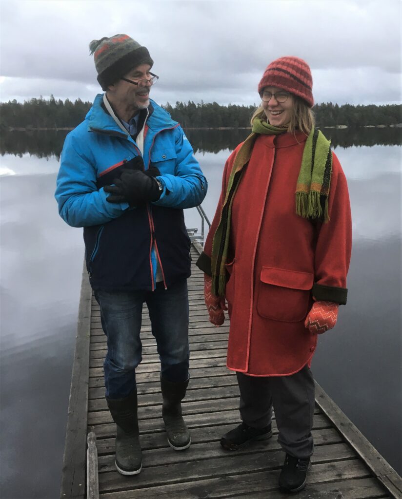 Finn och Hilda vid Öran